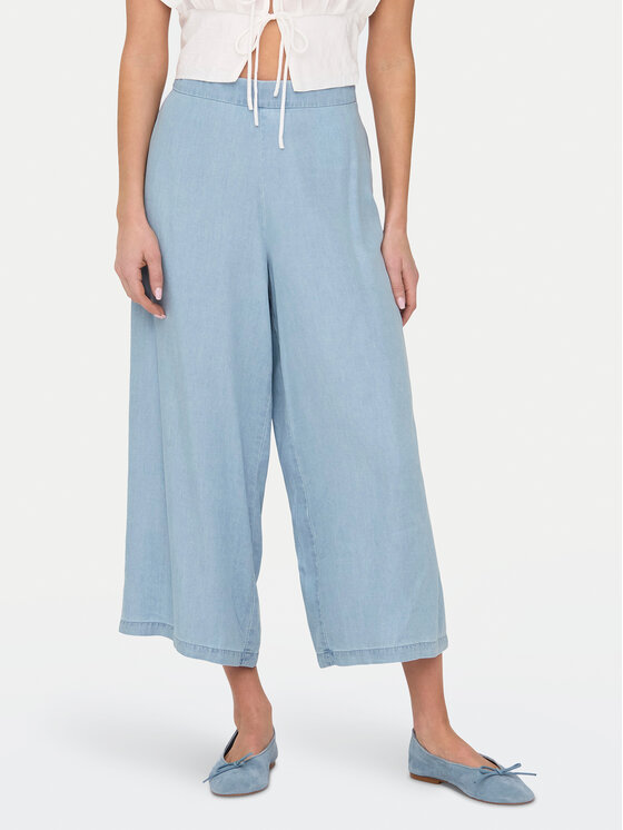 Широкие брюки-кюлоты Charis 15337936 Only, синий
Широкие брюки-кюлоты Charis 15337936 Only, синий