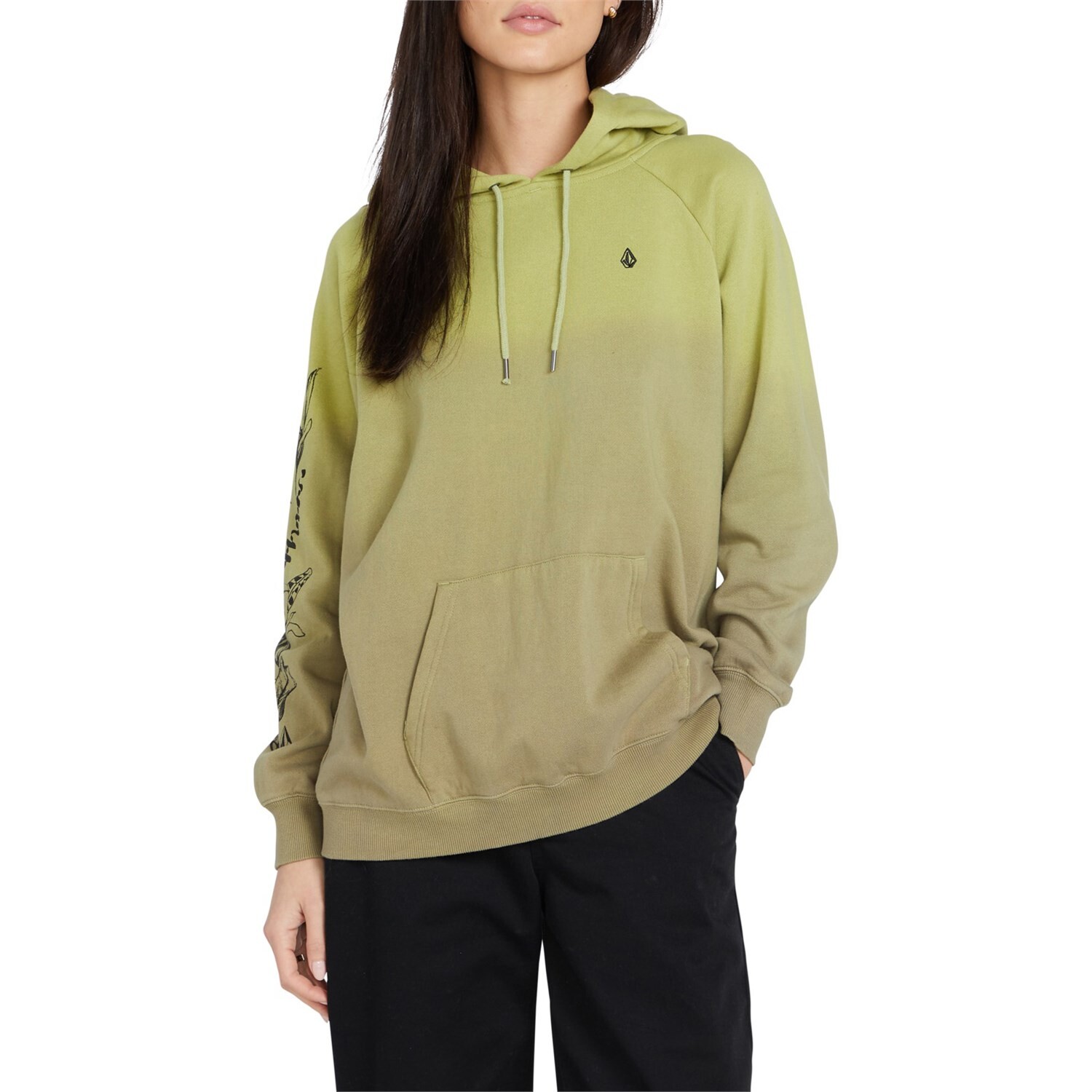Худи Volcom Dede BF, цвет Island Green 
Худи Volcom Dede BF, цвет Island Green