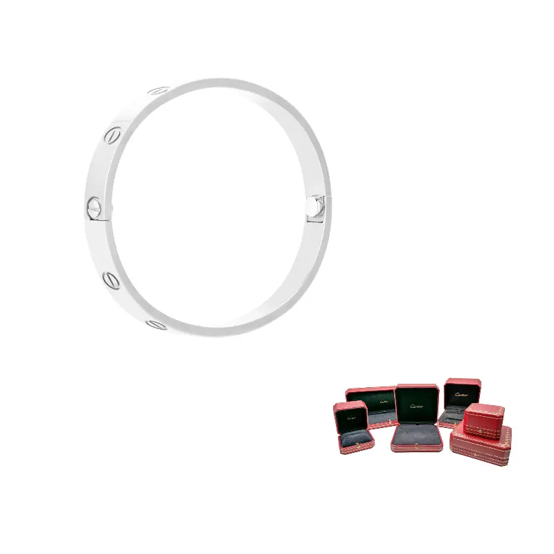 Cartier Браслеты из белого золота 18K унисекс
Cartier Браслеты из белого золота 18K унисекс