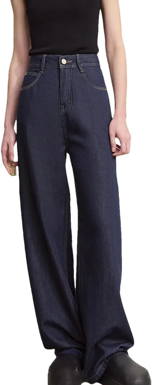 Женские синие джинсы летние свободные широкие
Женские синие джинсы летние свободные широкие