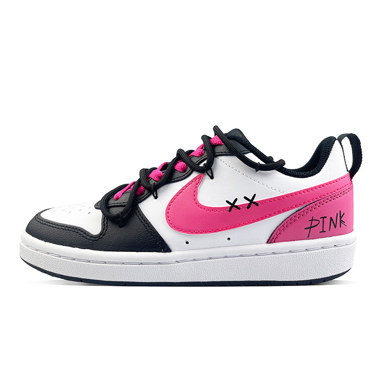 Кроссовки Nike Court Borough Skateboarding Shoes Women's Low-top Core Black / Cloud White / Team Shock Pink 2, черный
Кроссовки Nike Court Borough Skateboarding Shoes Women's Low-top Core Black / Cloud White / Team Shock Pink 2, черный