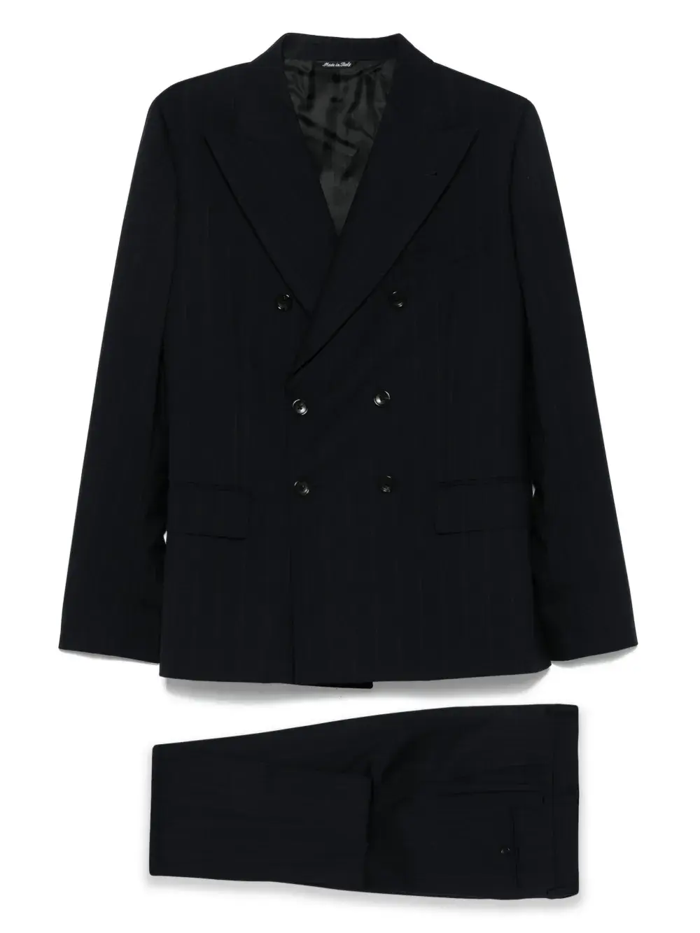 Костюм с двубортным пиджаком Reveres 1949, синий
Костюм с двубортным пиджаком Reveres 1949, синий