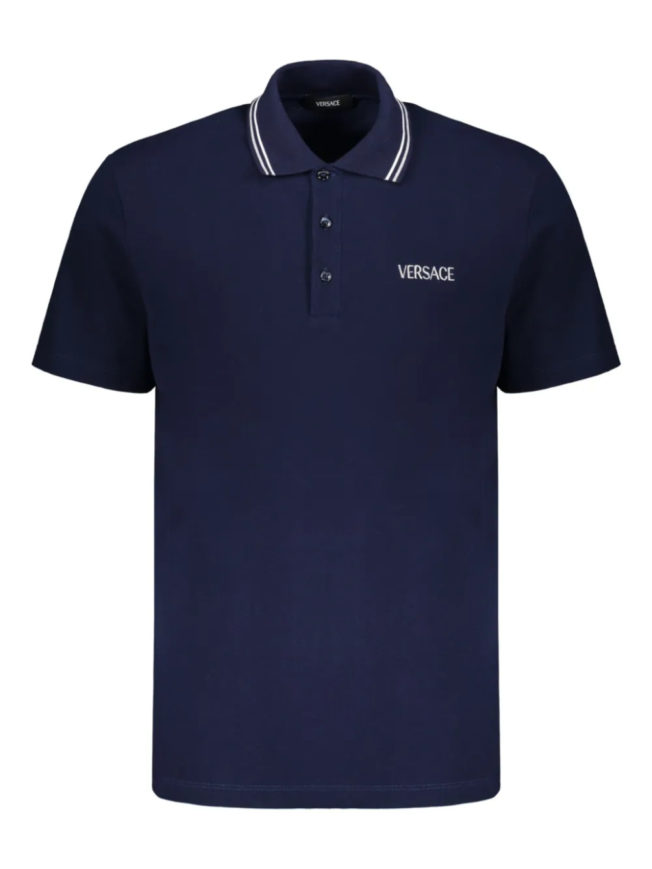 Рубашка-поло из хлопка Versace, синий
Рубашка-поло из хлопка Versace, синий