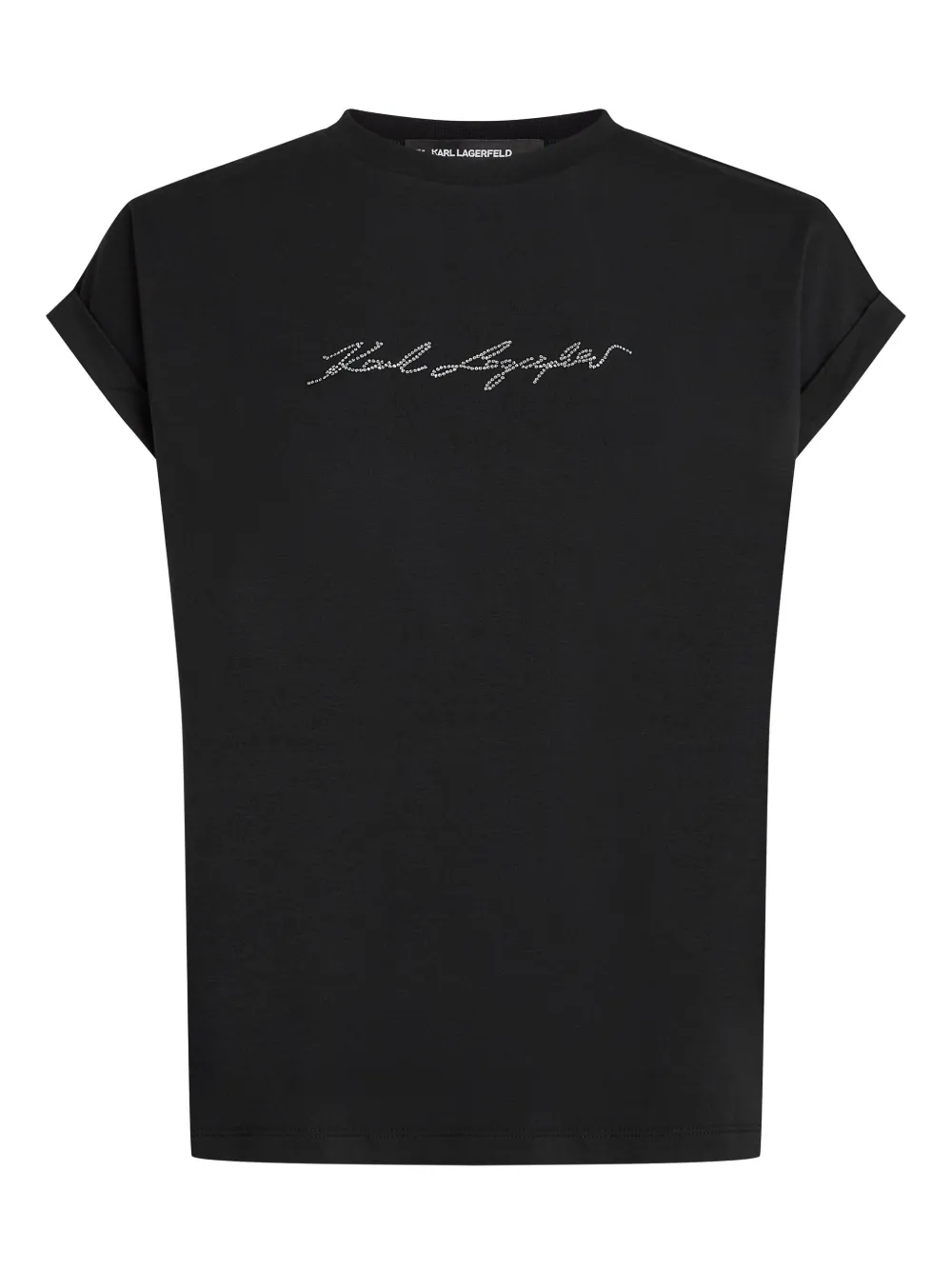 Футболка со стразами KARL LAGERFELD, черный
Футболка со стразами KARL LAGERFELD, черный