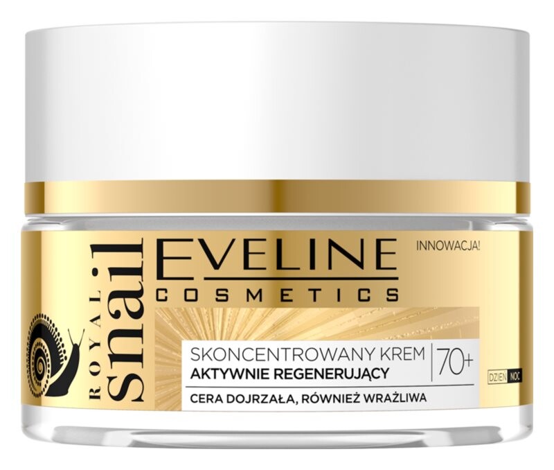 Интенсивно увлажняющий и осветляющий дневной и ночной уход Eveline Cosmetics Royal Snail
Интенсивно увлажняющий и осветляющий дневной и ночной уход Eveline Cosmetics Royal Snail