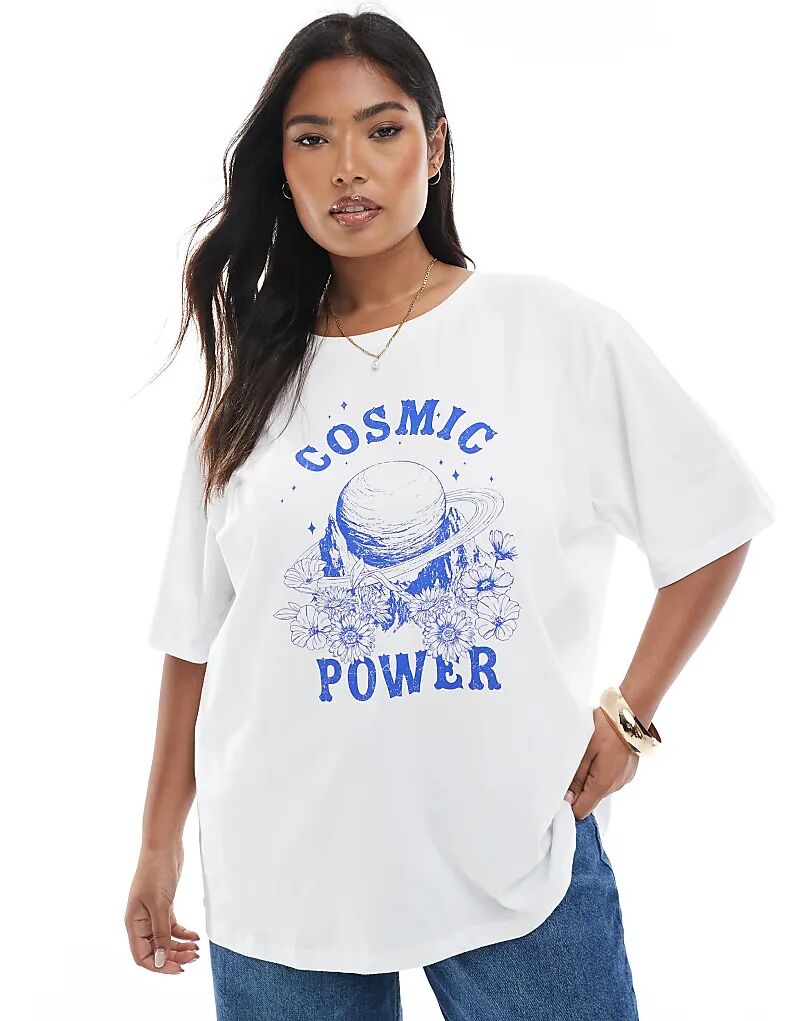 Футболка ONLY Curve с космической графикой оверсайз белого цвета, Белый, Футболка ONLY Curve с космической графикой оверсайз белого цвета
Футболка ONLY Curve с космической графикой оверсайз белого цвета, Белый, Футболка ONLY Curve с космической графикой оверсайз белого цвета