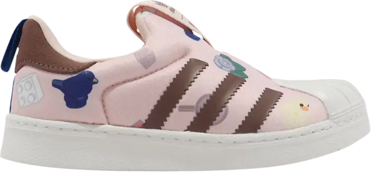 Кроссовки Adidas LEGO x Superstar 360 I, розовый
Кроссовки Adidas LEGO x Superstar 360 I, розовый