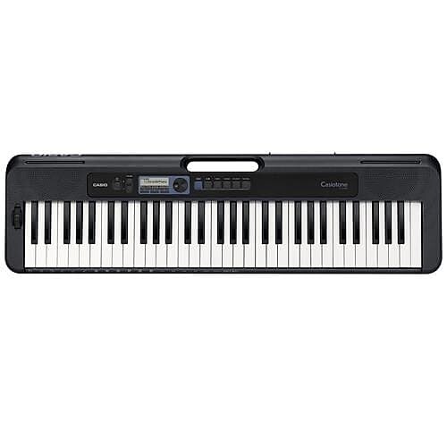 61-клавишная портативная клавиатура Casio CT-S300 в стиле цифрового пианино с сенсорным откликом и 400 тонами, черный
61-клавишная портативная клавиатура Casio CT-S300 в стиле цифрового пианино с сенсорным откликом и 400 тонами, черный