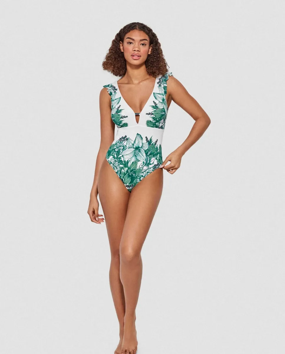 Женский купальник с принтом без косточек Gisela, мультиколор
Женский купальник с принтом без косточек Gisela, мультиколор