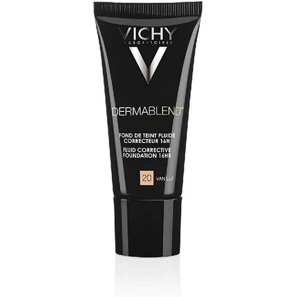 Vichy Dermablend Fluid Foundation SPF35 20 30 мл.
Vichy Dermablend Fluid Foundation SPF35 20 30 мл.