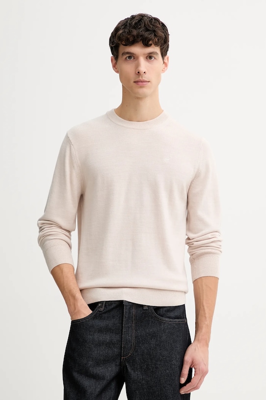 Шерстяной свитер G-Star, бежевый
Шерстяной свитер G-Star, бежевый