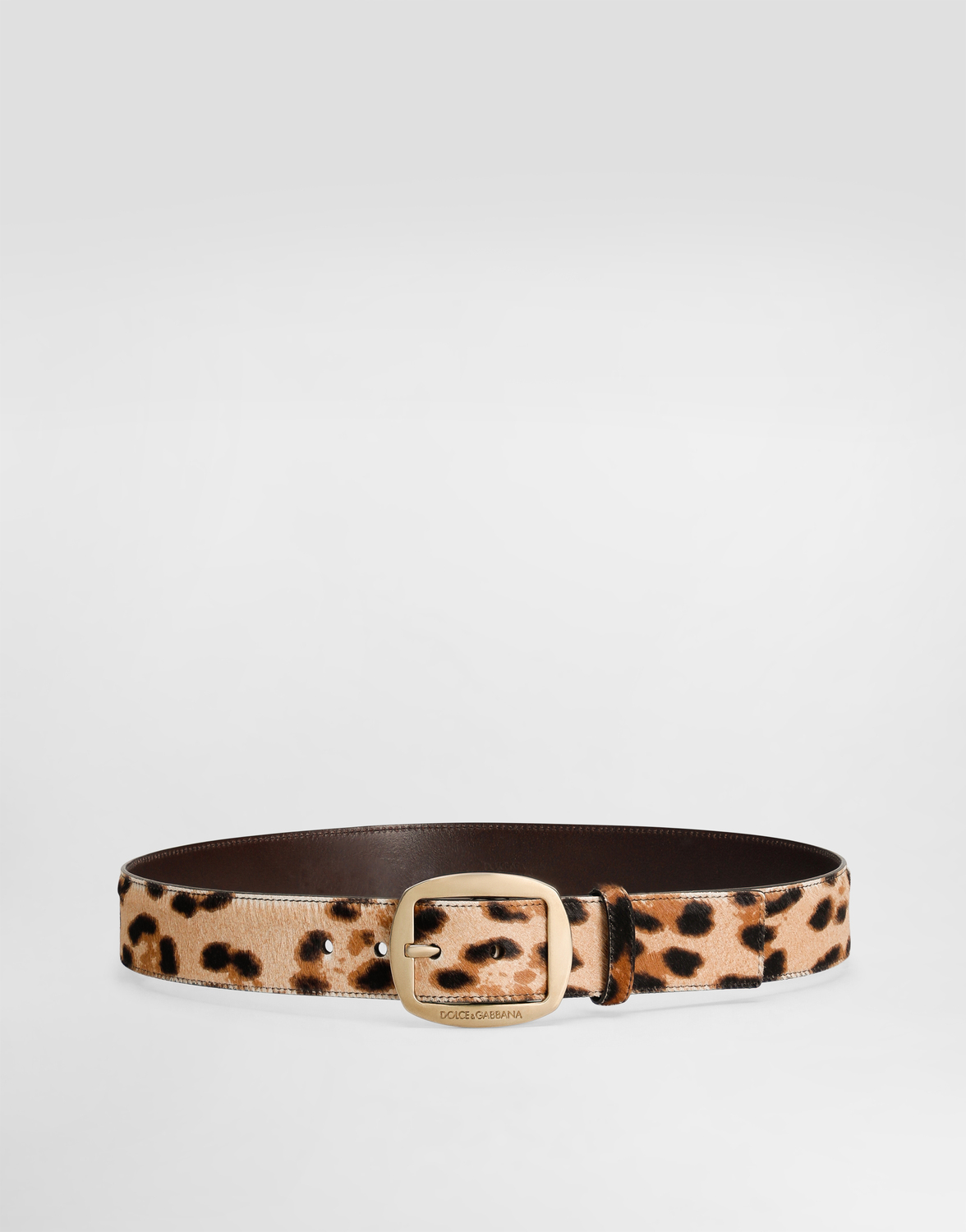 Пояс из телячьей кожи с леопардовым принтом Dolce & Gabbana, принт
Пояс из телячьей кожи с леопардовым принтом Dolce & Gabbana, принт