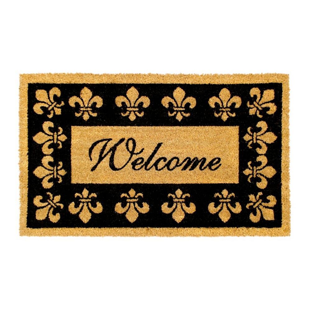 КоверSmith Machine Tufted Welcome Fleur De Les Coir Doormat RugSmith, цвет Beig Khaki
КоверSmith Machine Tufted Welcome Fleur De Les Coir Doormat RugSmith, цвет Beig Khaki