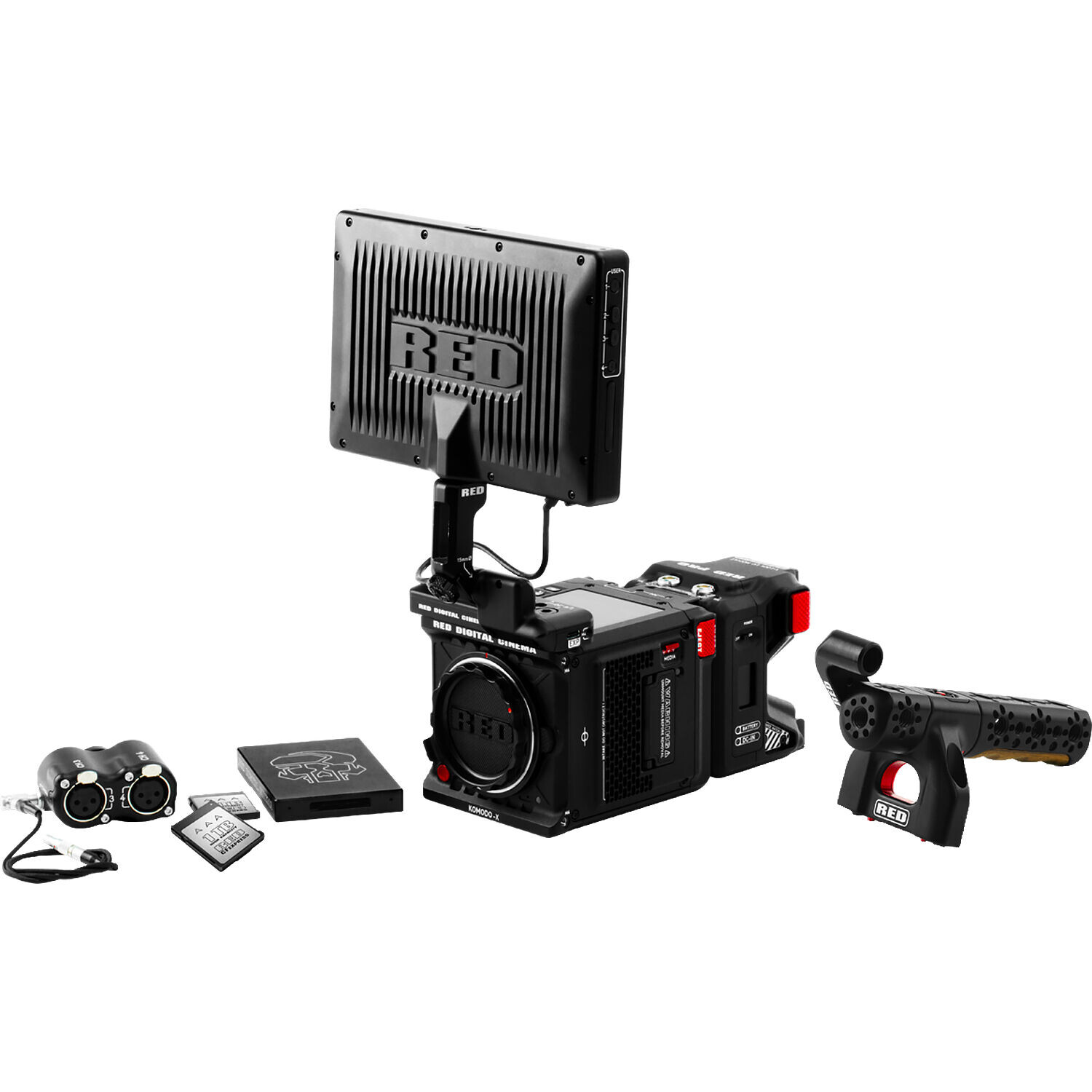 Цифровая видеокамера Red Digital Cinema KOMODO-X Production pack (V-Mount), Без объектива, Черный
Цифровая видеокамера Red Digital Cinema KOMODO-X Production pack (V-Mount), Без объектива, Черный