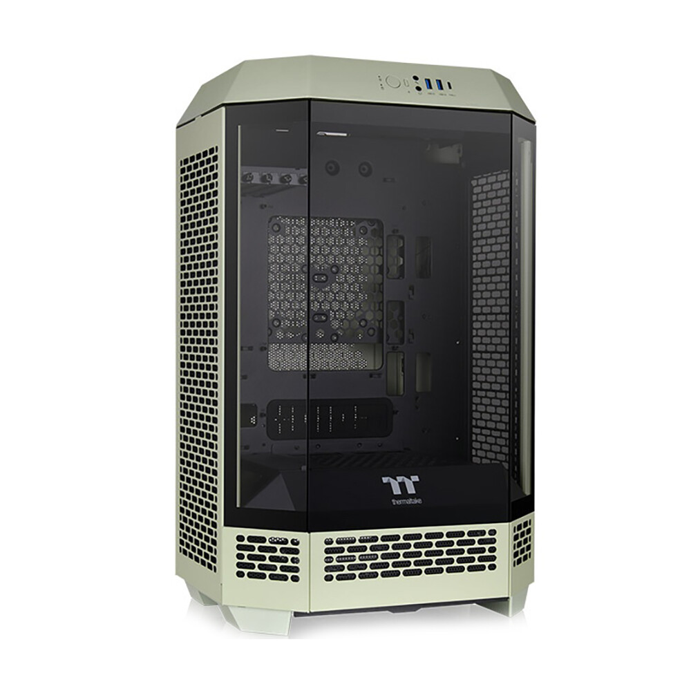 Корпус Thermaltake The Tower 300, Mini Tower, зеленая матча 
Корпус Thermaltake The Tower 300, Mini Tower, зеленая матча