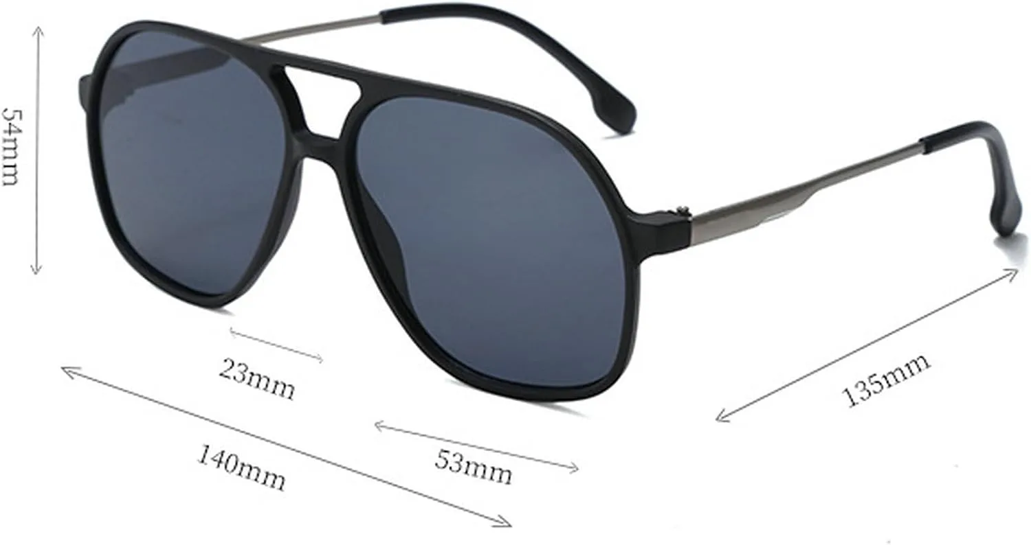 Большие солнцезащитные очки-пилот для женщин и мужчин, модные ретро-очки квадратной формы с защитой от УФ-излучения, женские солнцезащитные очки 2025 года mincl, C6
Большие солнцезащитные очки-пилот для женщин и мужчин, модные ретро-очки квадратной формы с защитой от УФ-излучения, женские солнцезащитные очки 2025 года mincl, C6