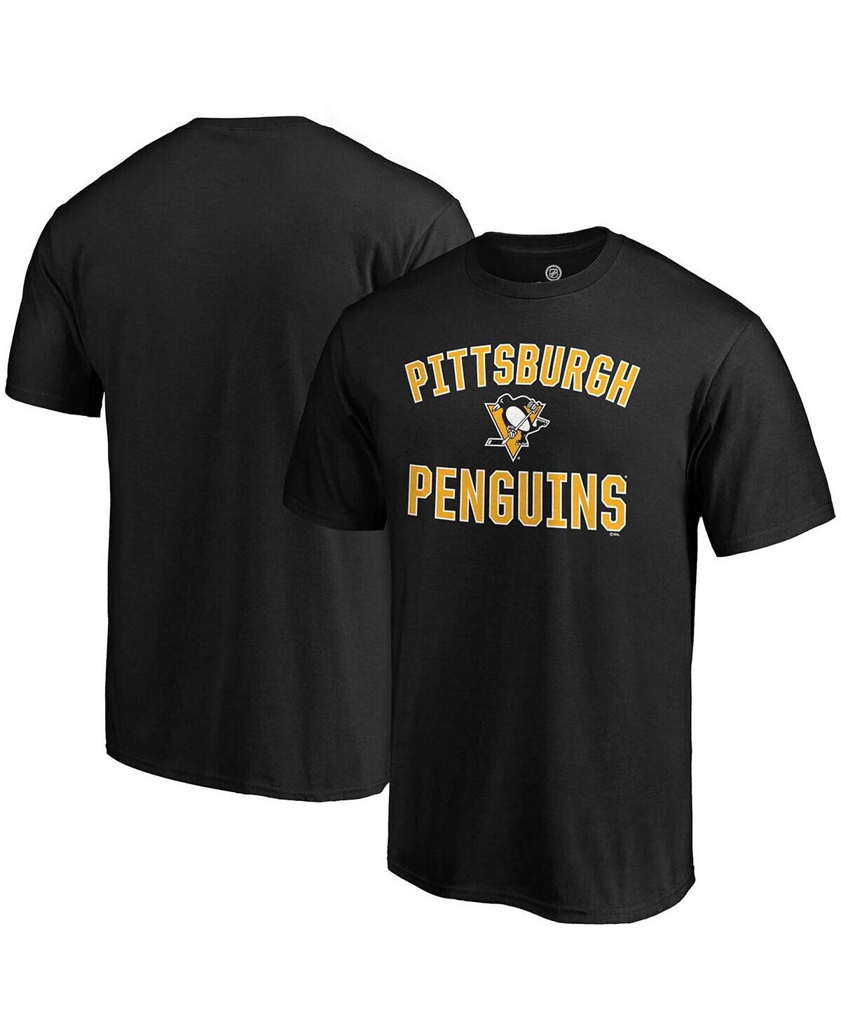 Мужская черная футболка pittsburgh penguins team victory arch Fanatics, черный
Мужская черная футболка pittsburgh penguins team victory arch Fanatics, черный