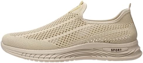 Мужские слипоны для ходьбы и бега, легкие дышащие кроссовки из сетки, модные кроссовки для тенниса и зала, повседневная спортивная обувь для мужчин Generic, бежевый
Мужские слипоны для ходьбы и бега, легкие дышащие кроссовки из сетки, модные кроссовки для тенниса и зала, повседневная спортивная обувь для мужчин Generic, бежевый