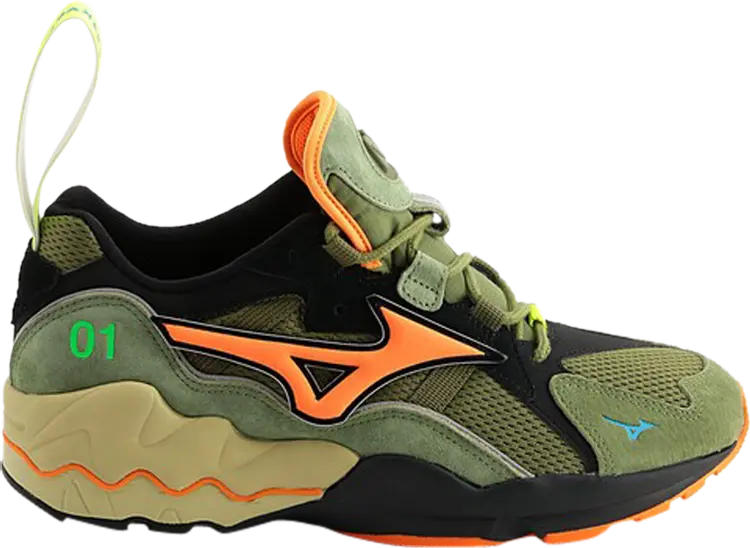 Кроссовки 24 Karats x mita x Wave Rider 1, зеленый 
Кроссовки 24 Karats x mita x Wave Rider 1, зеленый