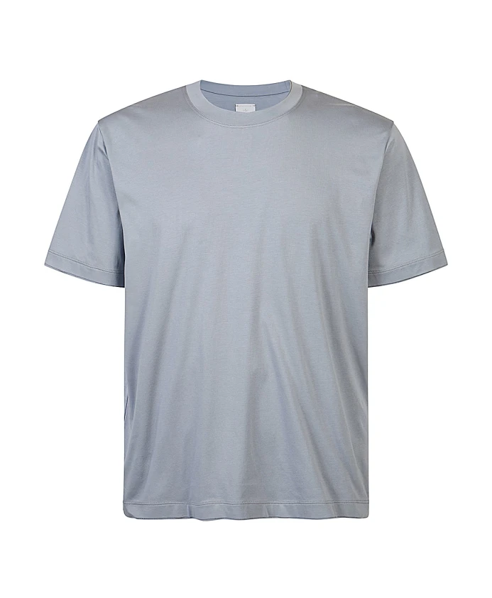 Шелковистая хлопковая футболка с круглым вырезом из модала Eleventy, синий
Шелковистая хлопковая футболка с круглым вырезом из модала Eleventy, синий