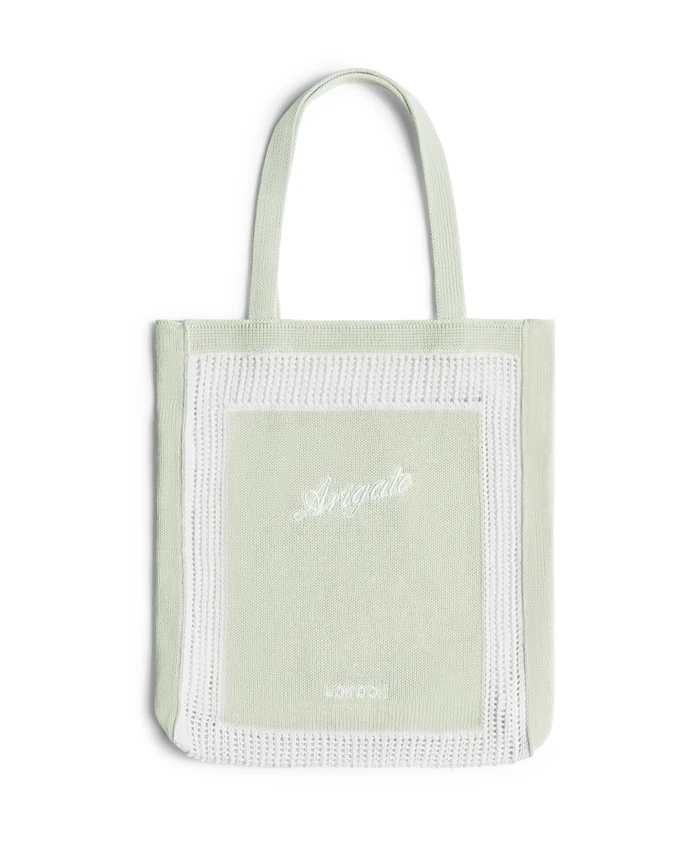 Трикотажная сумка шоппер Oceane Axel Arigato, зеленый
Трикотажная сумка шоппер Oceane Axel Arigato, зеленый