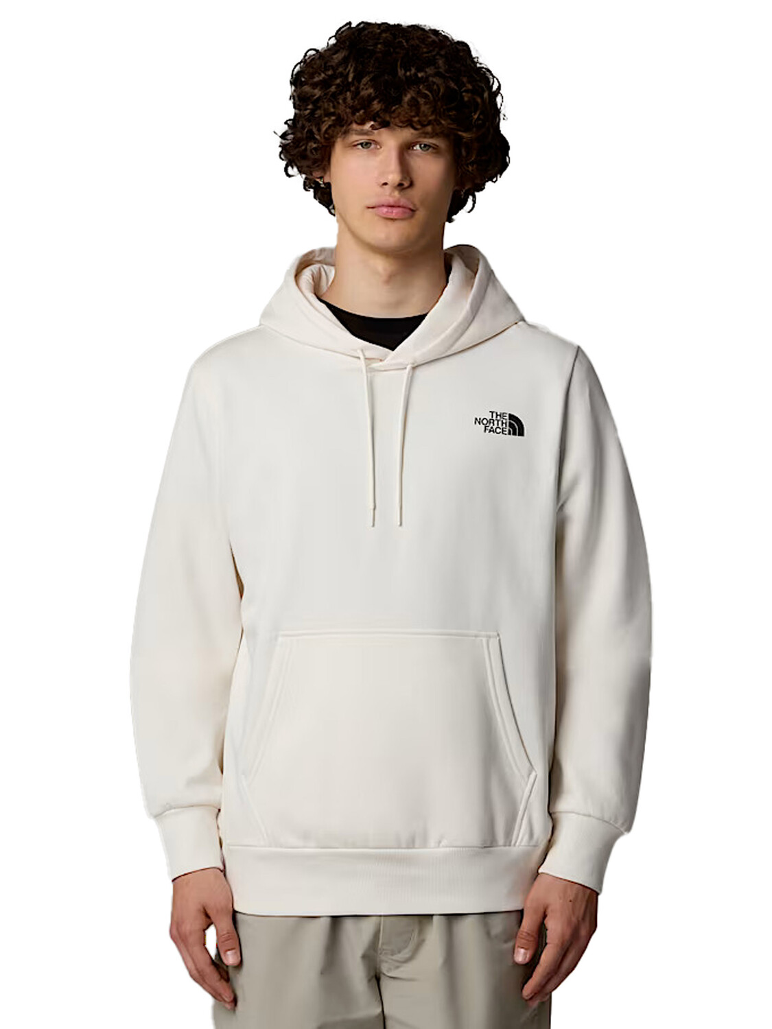 Толстовка felpa con cappuccio The North Face, белый 
Толстовка felpa con cappuccio The North Face, белый