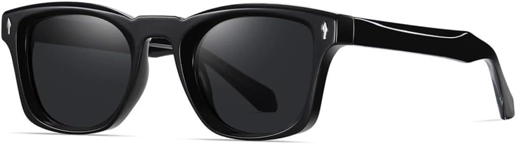 Ретро-модные поляризованные солнцезащитные очки для женщин и мужчин, классический винтажный стиль, защита от УФ-излучения UV400, для активного отдыха VFDHN, Black Black
Ретро-модные поляризованные солнцезащитные очки для женщин и мужчин, классический винтажный стиль, защита от УФ-излучения UV400, для активного отдыха VFDHN, Black Black