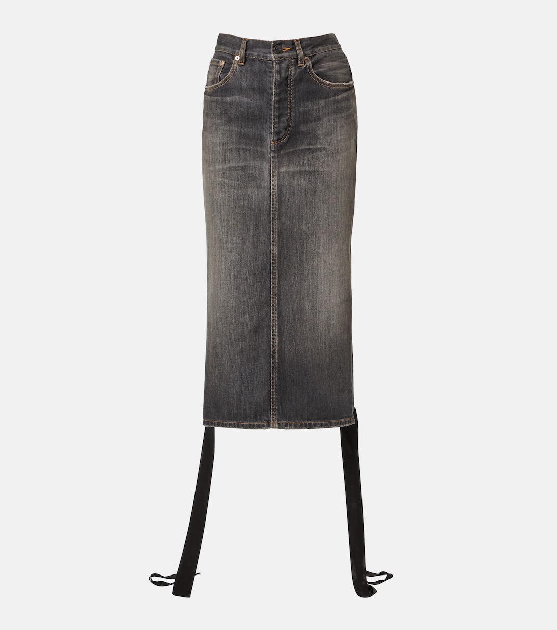 Джинсовая юбка-карандаш со шнуровкой Balenciaga, Dark Grey
Джинсовая юбка-карандаш со шнуровкой Balenciaga, Dark Grey