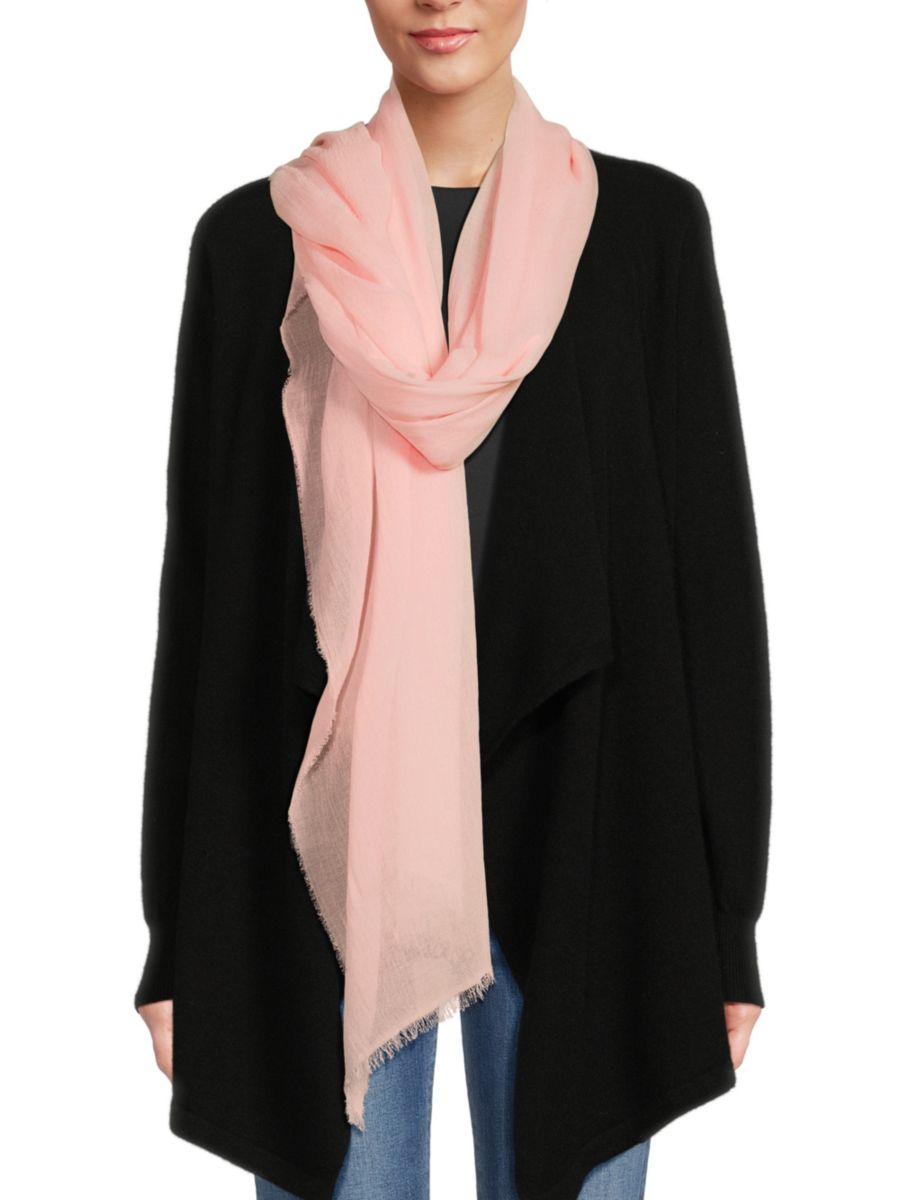 Шарф из смесовой кашемировой пряжи Bruno Magli, розовый
Шарф из смесовой кашемировой пряжи Bruno Magli, розовый