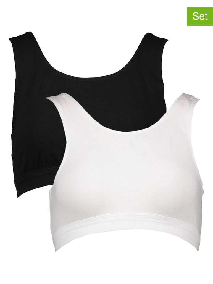 PETITE FLEUR Комплект из 2 бюстгальтеров: черно-белые
PETITE FLEUR Комплект из 2 бюстгальтеров: черно-белые