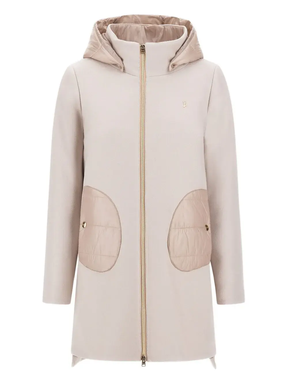 Пальто с капюшоном и стегаными вставками Herno Kids, розовый
Пальто с капюшоном и стегаными вставками Herno Kids, розовый