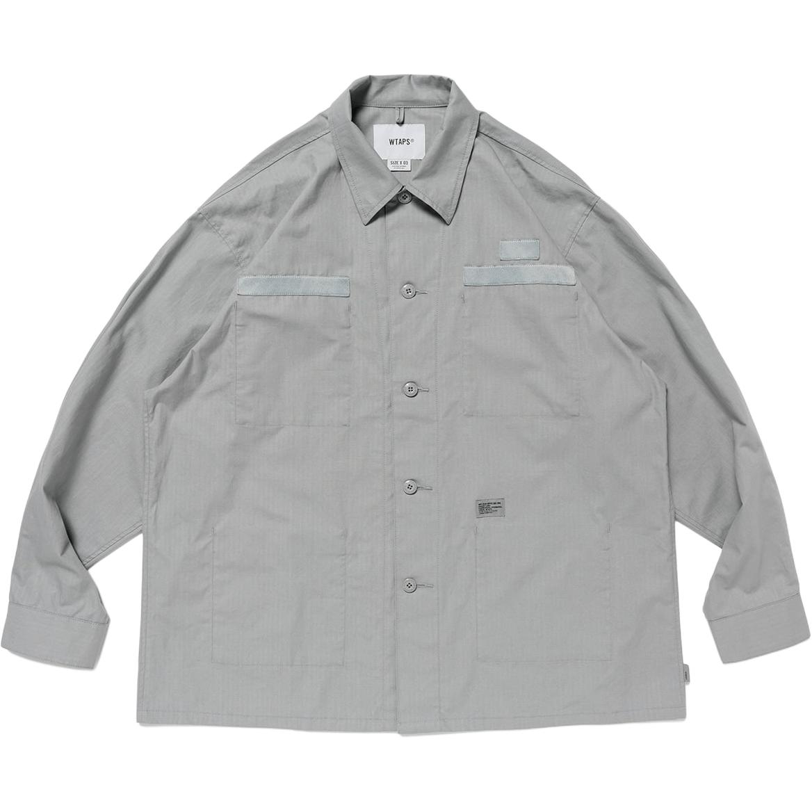 Многофункциональная хлопковая рубашка WTAPS, серый
Многофункциональная хлопковая рубашка WTAPS, серый
