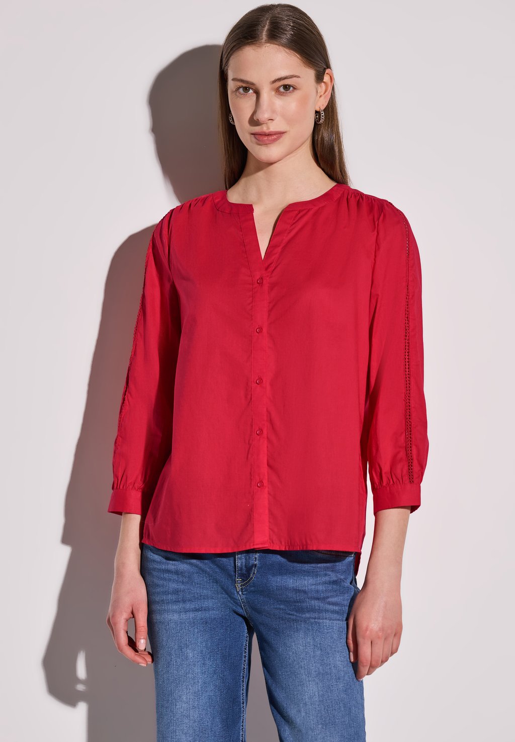 Блуза TAPEDETAILS Street One, красный
Блуза TAPEDETAILS Street One, красный