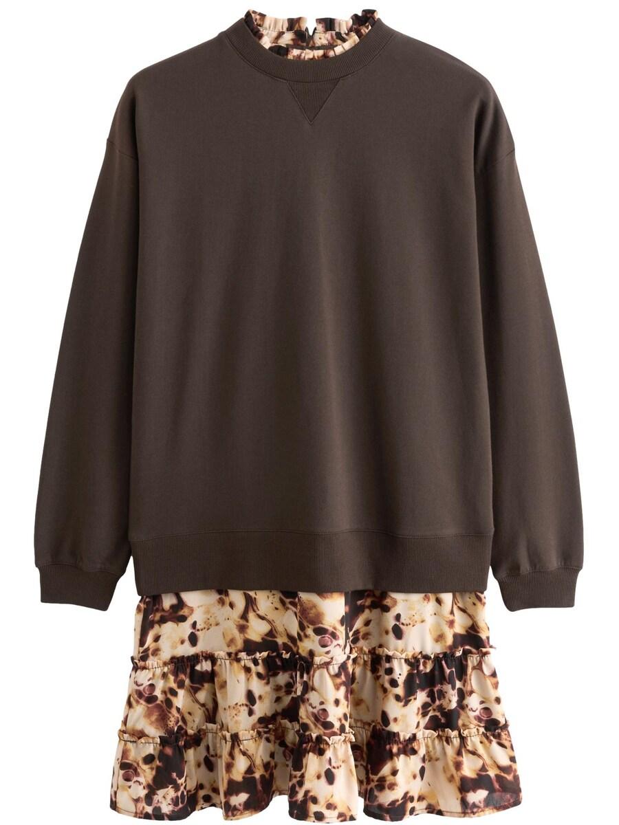 Мини платье Next Dress, коричневый
Мини платье Next Dress, коричневый