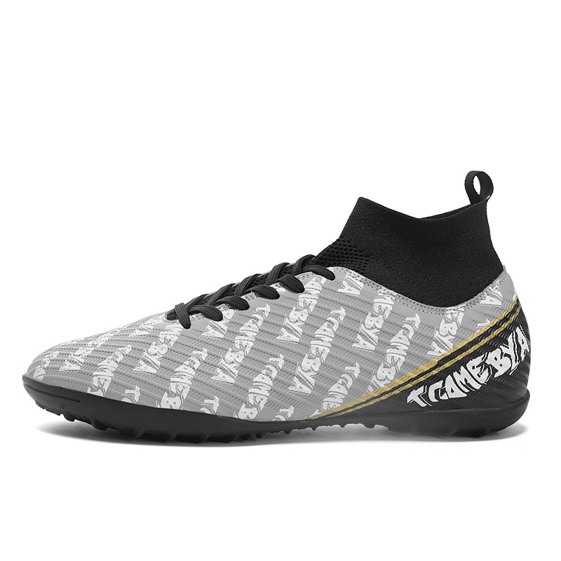 Double dice Серые футбольные бутсы унисекс с противоскользящим покрытием для искусственного покрытия, цвет Gray Turf
Double dice Серые футбольные бутсы унисекс с противоскользящим покрытием для искусственного покрытия, цвет Gray Turf