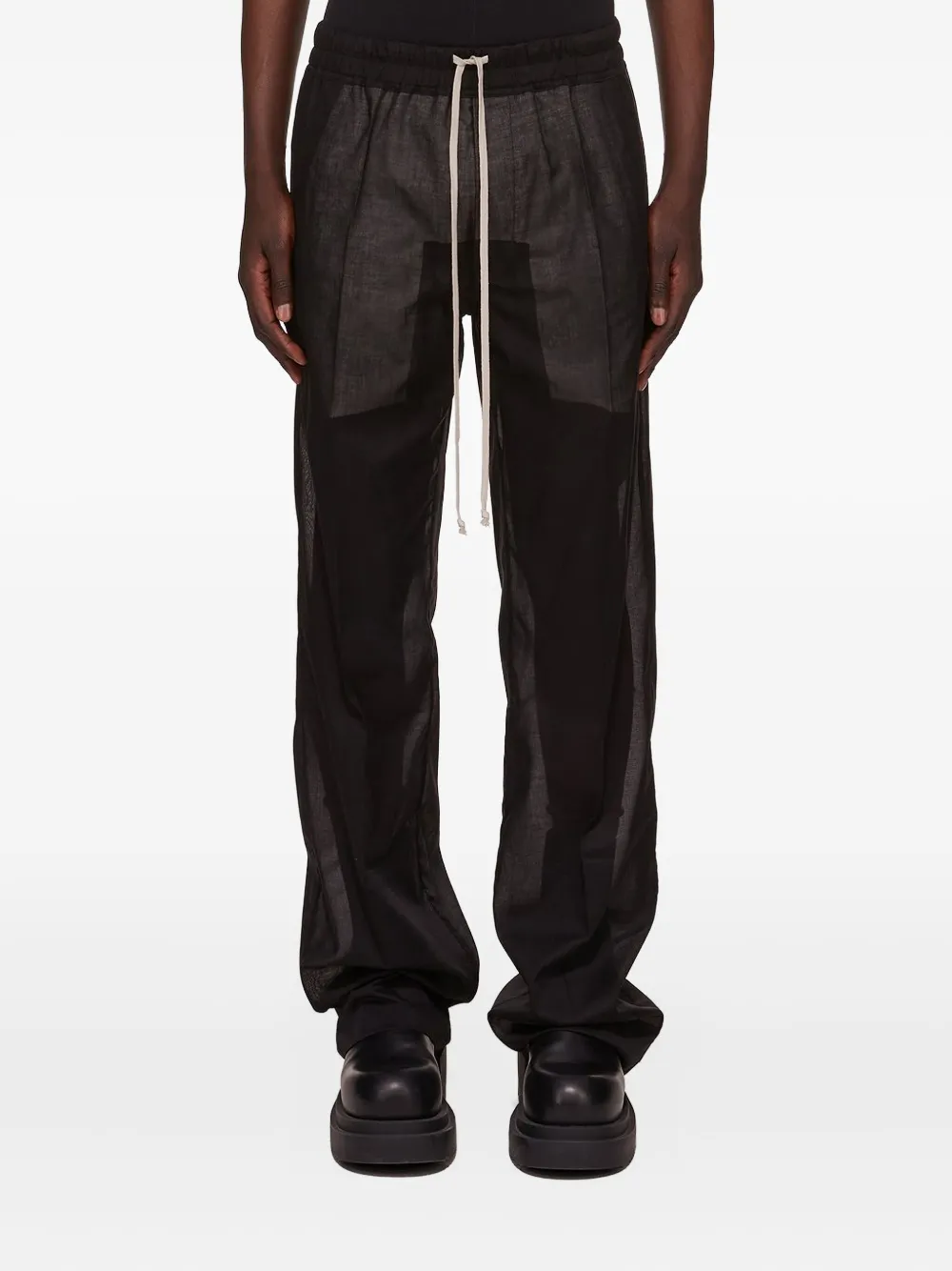 Брюки Dietrich на завязках Rick Owens, черный
Брюки Dietrich на завязках Rick Owens, черный