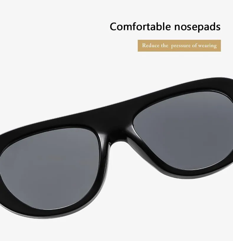 heyheyshine Ретро-солнцезащитные очки-пилот для женщин, овальные, массивные, дизайнерские, в стиле панк, аксессуары 2025 Y2k, модные, поддельные очки, Yellow
heyheyshine Ретро-солнцезащитные очки-пилот для женщин, овальные, массивные, дизайнерские, в стиле панк, аксессуары 2025 Y2k, модные, поддельные очки, Yellow