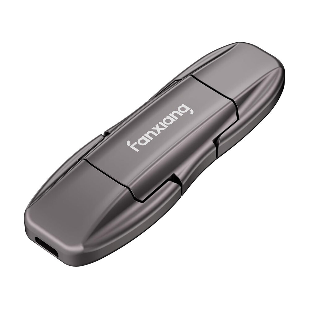 Внешний портативный SSD накопитель FANXIANG FF952, 128 ГБ, серый
Внешний портативный SSD накопитель FANXIANG FF952, 128 ГБ, серый
