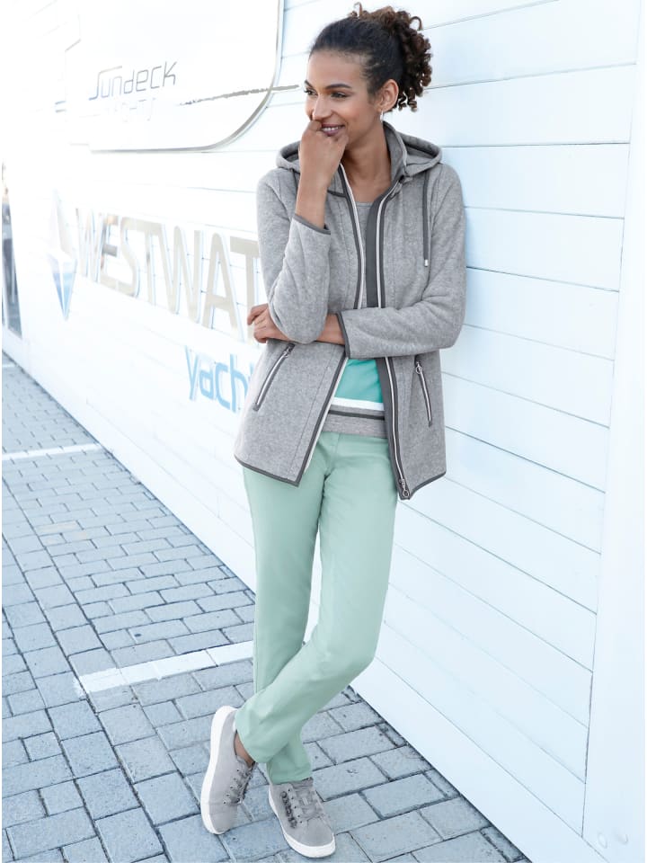 Флисовая куртка серого меланжа WITT WEIDEN
Флисовая куртка серого меланжа WITT WEIDEN