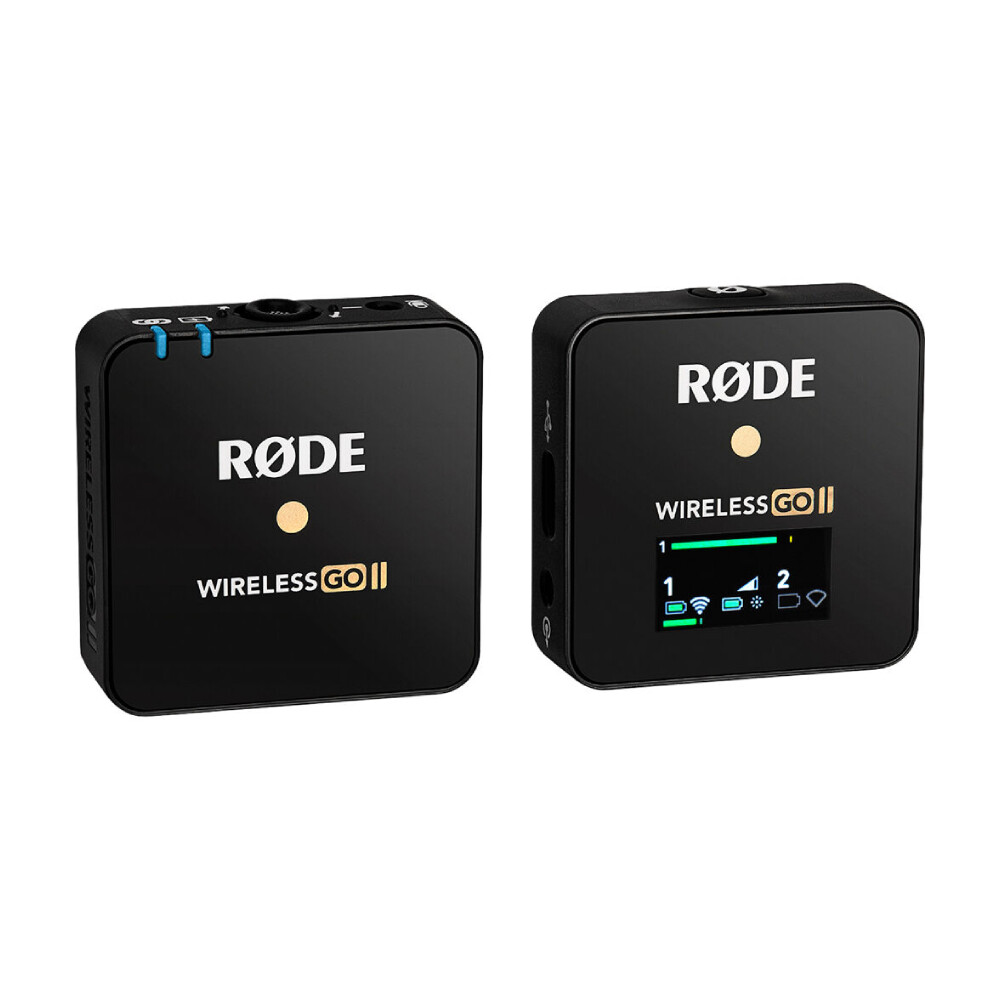 Беспроводная микрофонная система Rode Wireless GO II Single, двухканальная, 2.4 ГГц, черный
Беспроводная микрофонная система Rode Wireless GO II Single, двухканальная, 2.4 ГГц, черный
