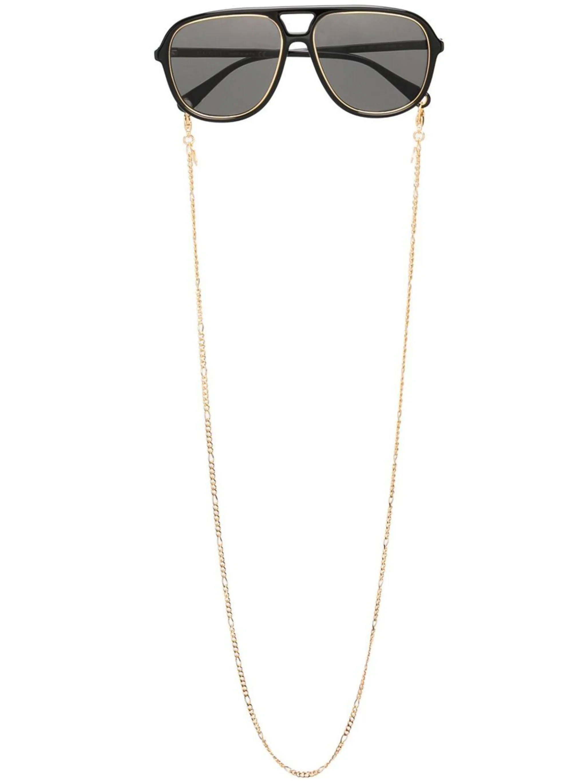 Солнцезащитные очки-пилоты Gucci Eyewear, черный
Солнцезащитные очки-пилоты Gucci Eyewear, черный