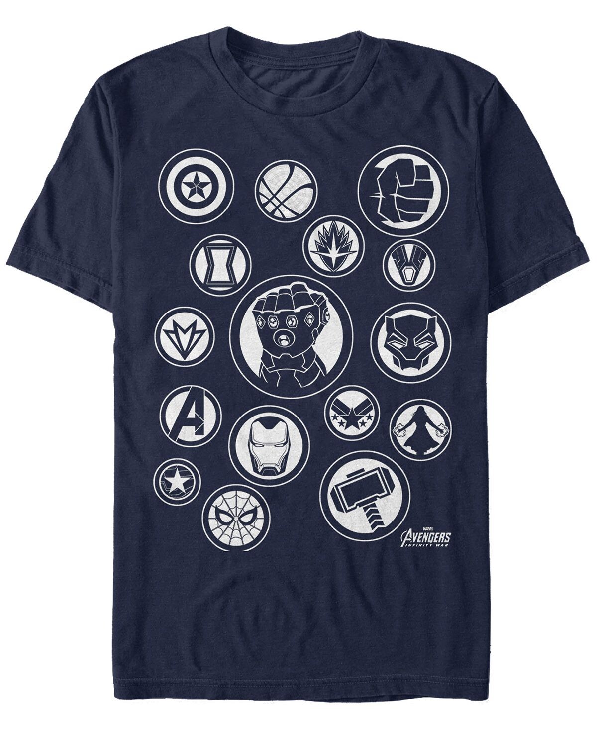 Мужская футболка с короткими рукавами marvel avengers infinity war the avengers emblems Fifth Sun, синий
Мужская футболка с короткими рукавами marvel avengers infinity war the avengers emblems Fifth Sun, синий