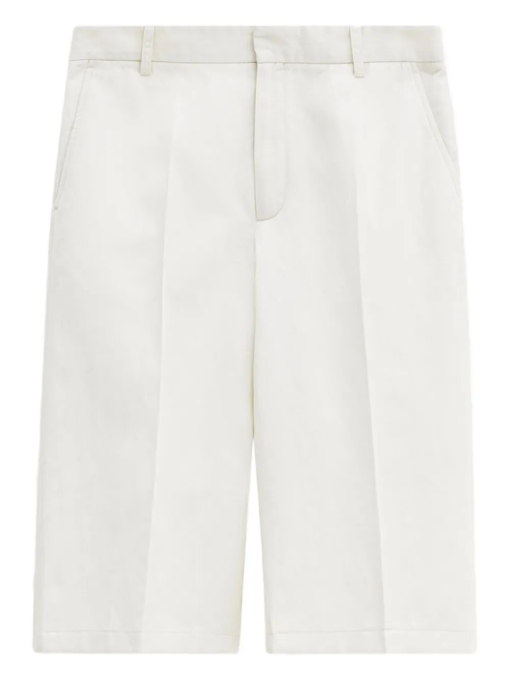 Прямые хлопчатобумажные льняные шорты Filippa K, белый
Прямые хлопчатобумажные льняные шорты Filippa K, белый