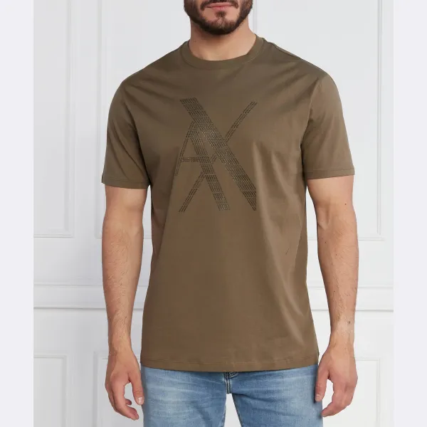 Футболка стандартного кроя Armani Exchange, коричневый
Футболка стандартного кроя Armani Exchange, коричневый