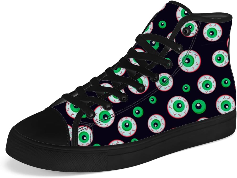 Кеды на высокой подошве Chebing для мужчин и женщин с принтом глаз, высокие сандалии на шнуровке, повседневная обувь, зеленый
Кеды на высокой подошве Chebing для мужчин и женщин с принтом глаз, высокие сандалии на шнуровке, повседневная обувь, зеленый