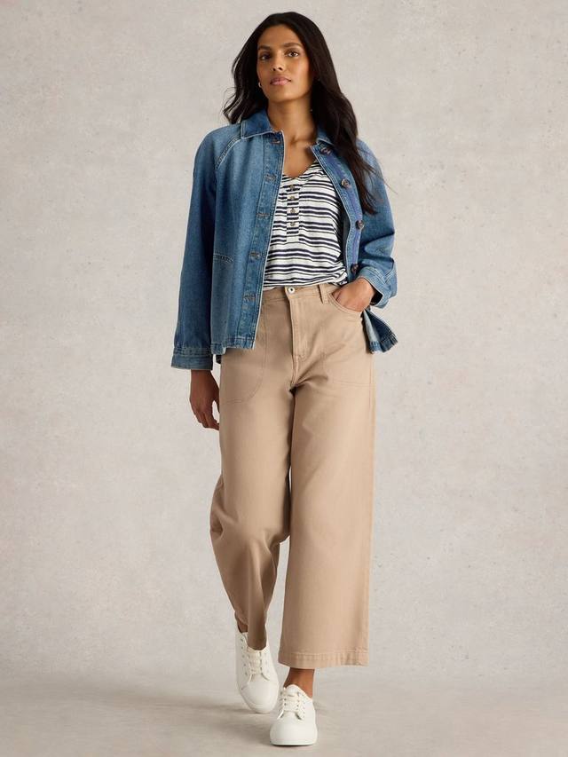 Богатая джинсовая куртка eden из органического хлопка White Stuff, средний синий
Богатая джинсовая куртка eden из органического хлопка White Stuff, средний синий