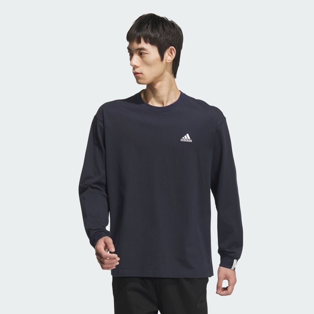 Футболка Adidas Essentials Plus Loose Fit Small Logo Long Sleeve T-Shirt, цвет Legendary Ink
Футболка Adidas Essentials Plus Loose Fit Small Logo Long Sleeve T-Shirt, цвет Legendary Ink