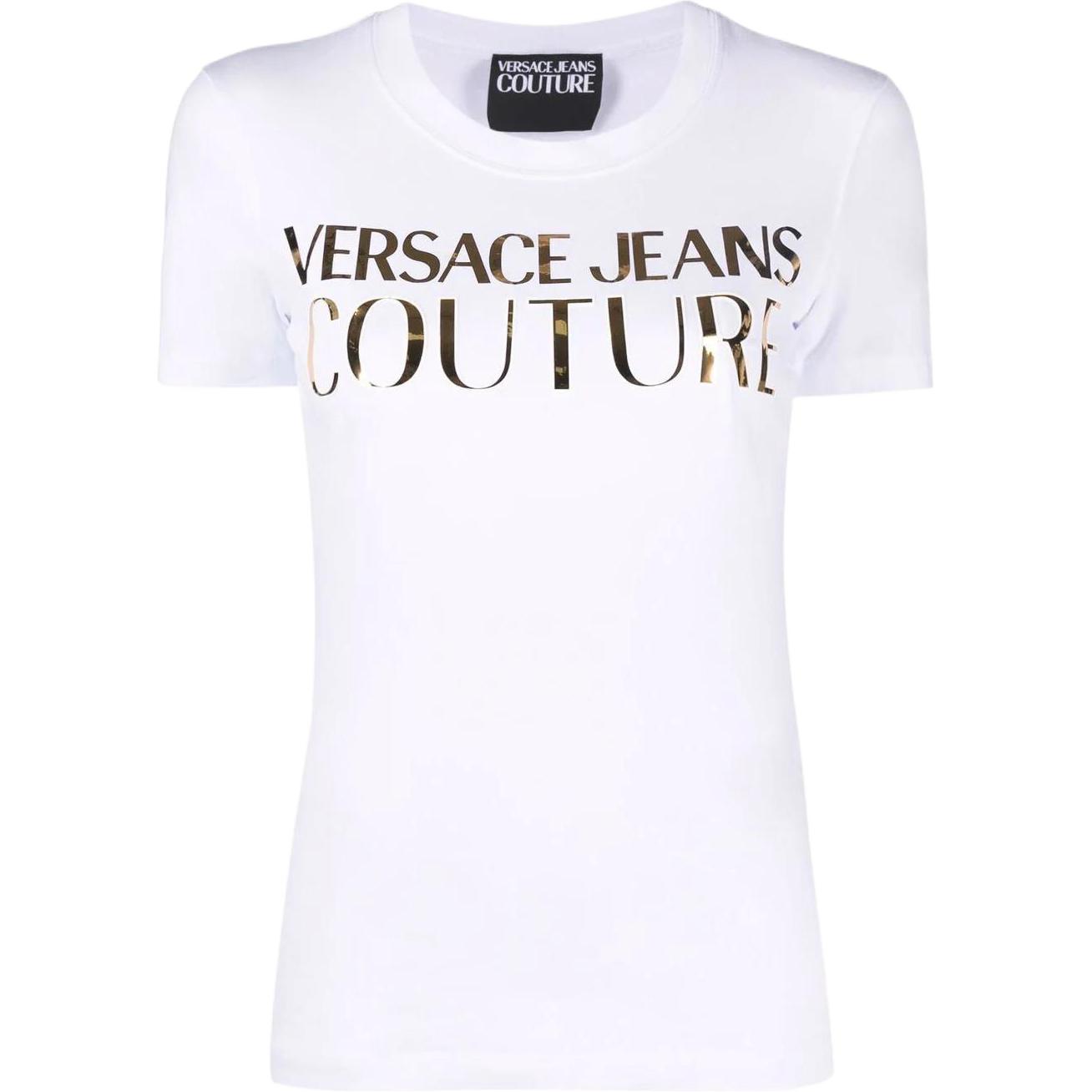 Футболка с принтом логотипа VERSACE JEANS COUTURE, белый
Футболка с принтом логотипа VERSACE JEANS COUTURE, белый