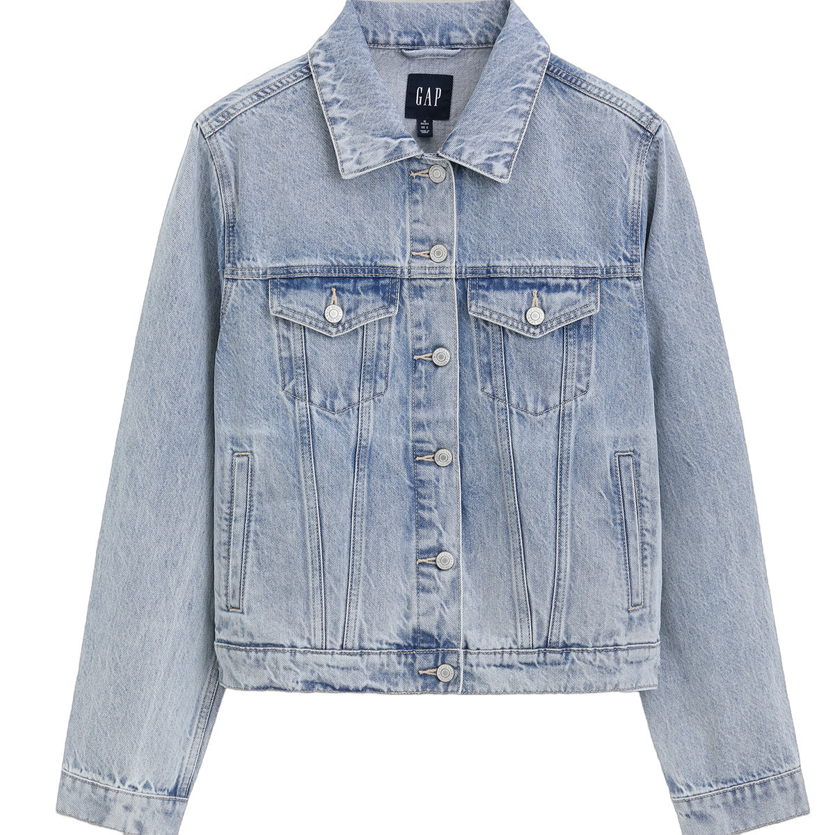 GAP Джинсовая куртка женская, Light Washed
GAP Джинсовая куртка женская, Light Washed