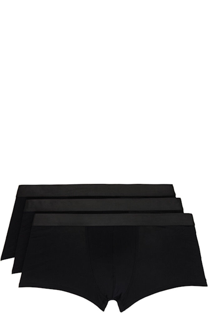 Три пары черных трусов-боксеров CDLP
Три пары черных трусов-боксеров CDLP